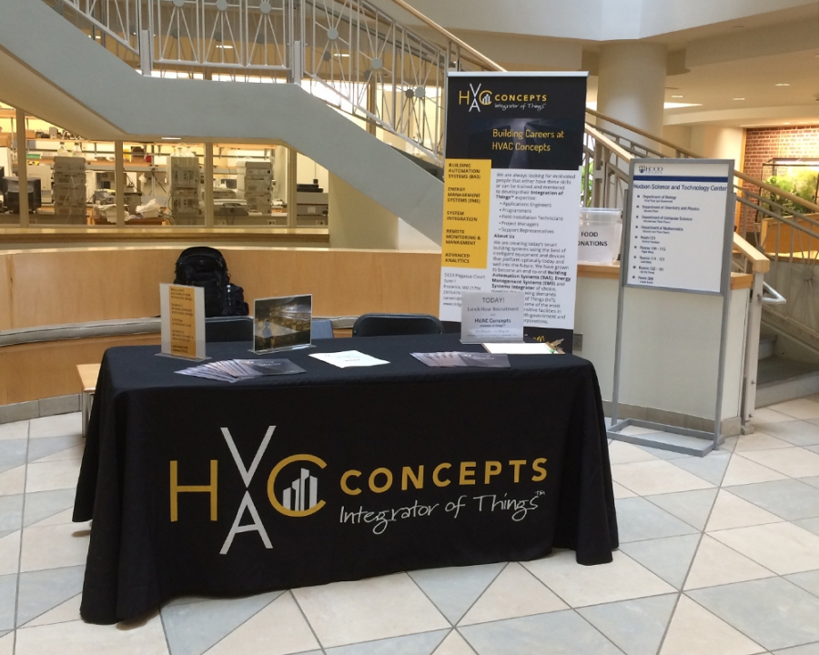 HVAC Concepts Recruiting at Hood College